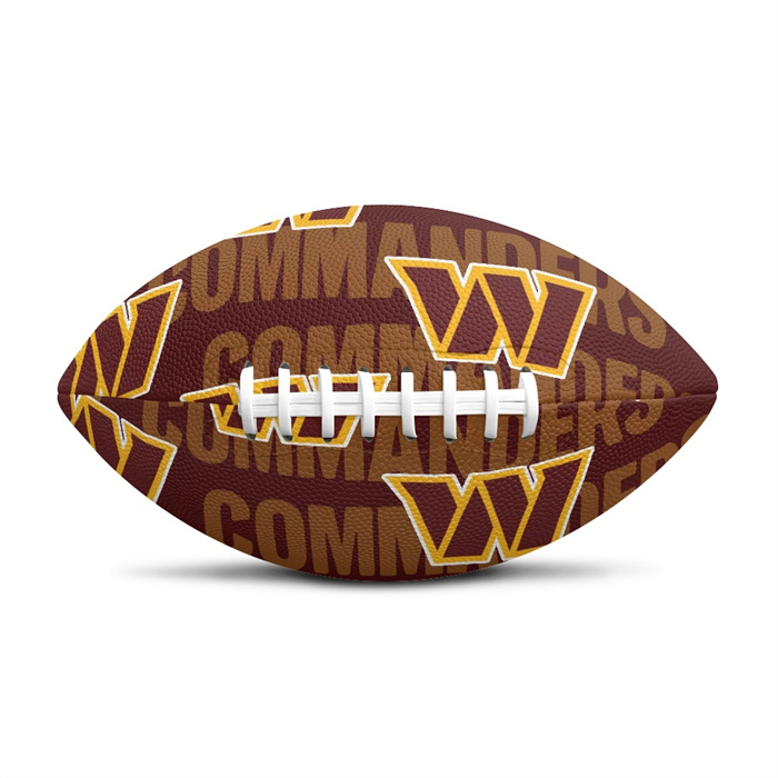 Washington Commanders Team Logo Mini Football (11.9in-7.3in)