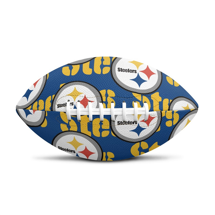 Pittsburgh Steelers Team Logo Mini Football (11.9in-7.3in)