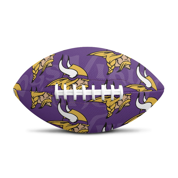 Minnesota Vikings Team Logo Mini Football (11.9in-7.3in)