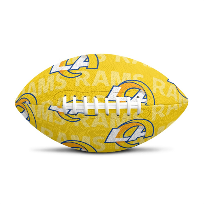 Los Angeles Rams Team Logo Mini Football (11.9in-7.3in)