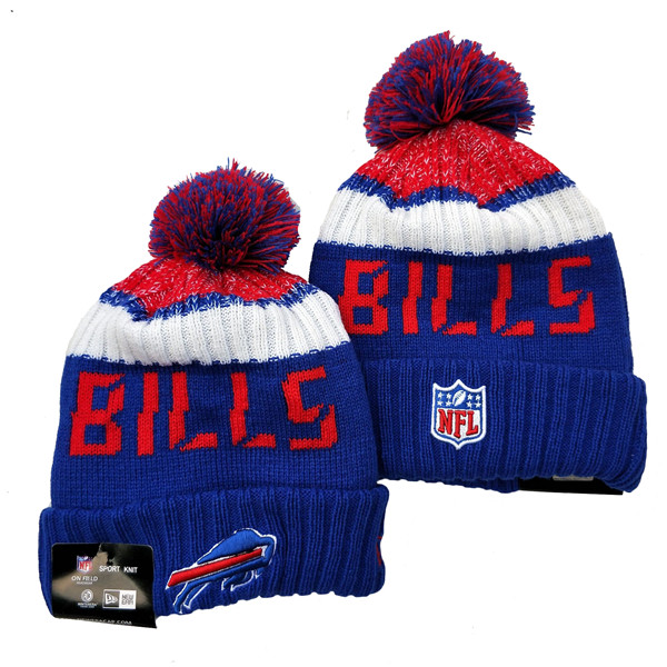 Bills Team Logo Pom Knit Hat YD