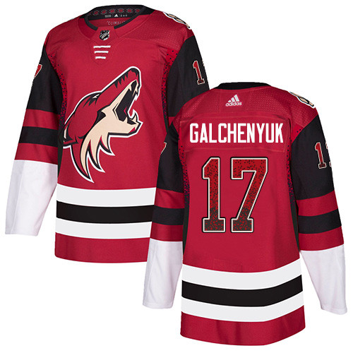 Adidas Coyotes #17 Alex Galchenyuk Maroon Home Authentic Drift Fashion Stitched NHL Jersey Adidas Coyotes #17 Alex Galchenyuk Maroon Home Authentic Drift Fashion Stitched NHL Jersey