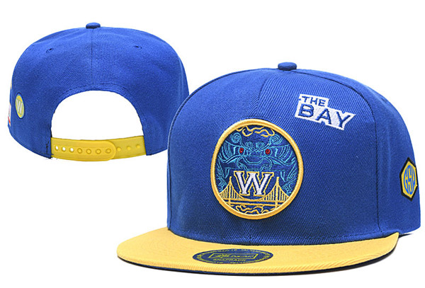 Warriors Team Logo Snapback Hat TX