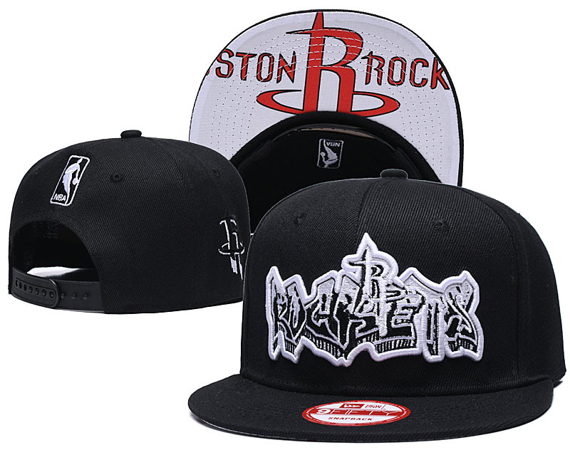 Rocket Team Logo Black Adjustable Hat YD