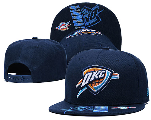Thunder Team Logo Navy Adjustable Hat GS