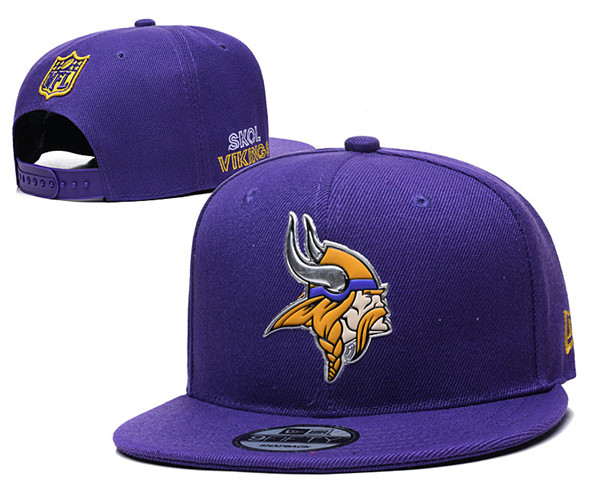 Vikings Team Logos Adjustable Hat YD