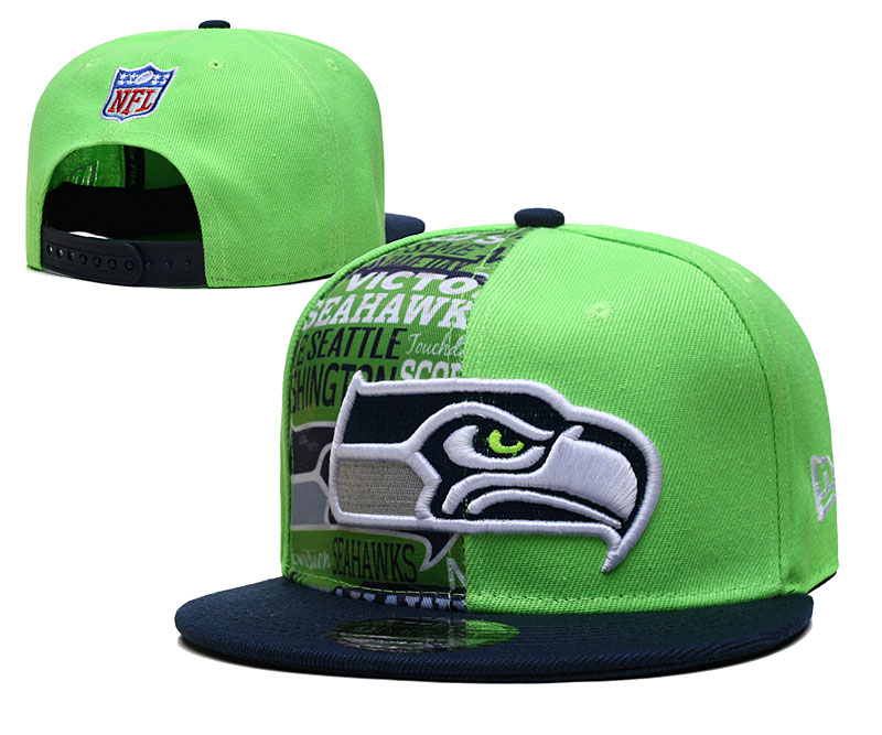 Seahawks Team Logo Snapback Hat --TX Seahawks Team Logo Snapback Hat --TX