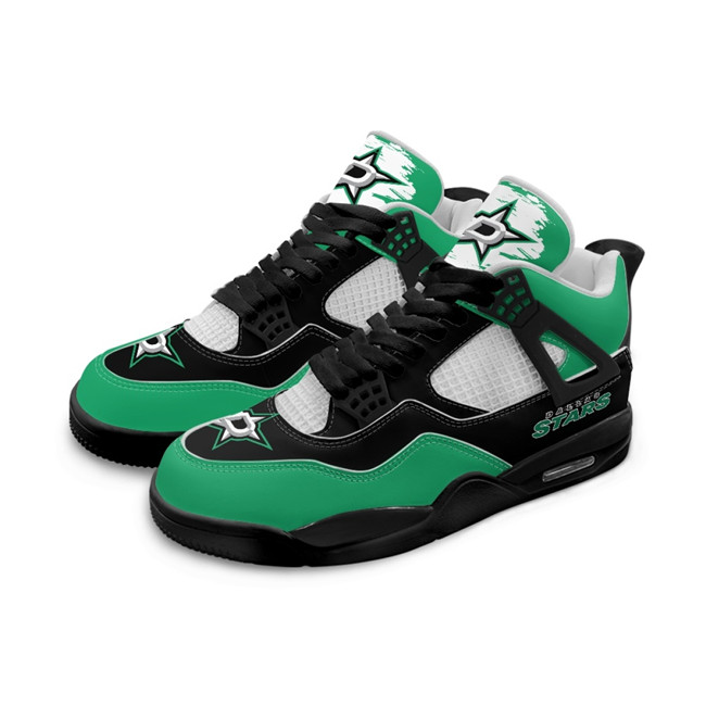 Women's Dallas Stars Running Weapon Air Jordan 4 Shoes 001