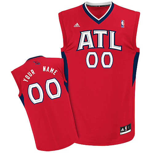 Hawks Personalized Authentic Red Jersey (S-5XL)