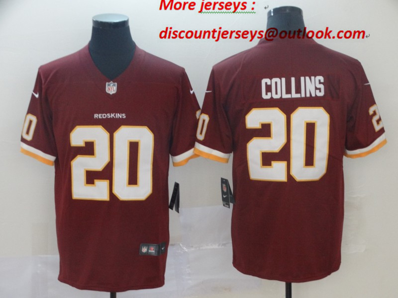 Nike Redskins 20 Landon Collins Burgundy Vapor Untouchable Limited Jersey