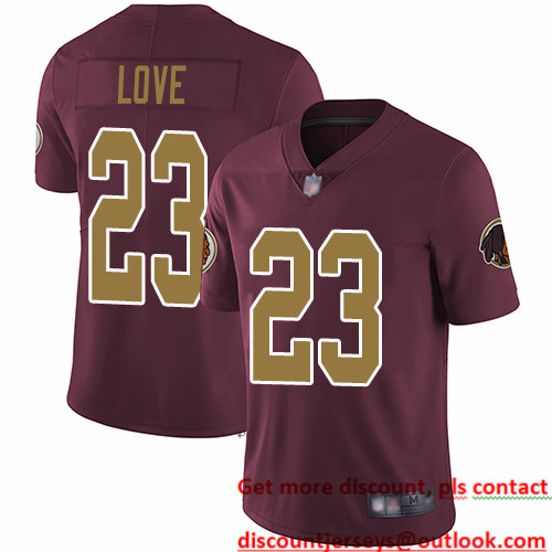 Redskins #23 Bryce Love Burgundy Red Alternate Men's Stitched Football Vapor Untouchable Limited Jersey