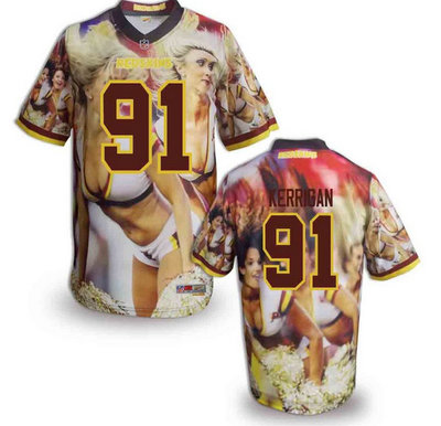 Washington Redskins#91 Kerrigan Valuable elite jeryseys (13)