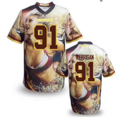 Washington Redskins#91 Kerrigan Valuable elite jeryseys (11)