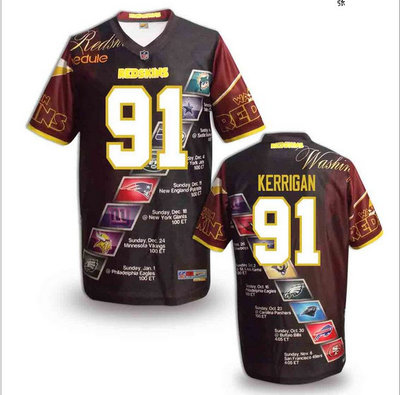 Washington Redskins#91 Kerrigan Valuable elite jeryseys (10) Washington Redskins#91 Kerrigan Valuable elite jeryseys (10)