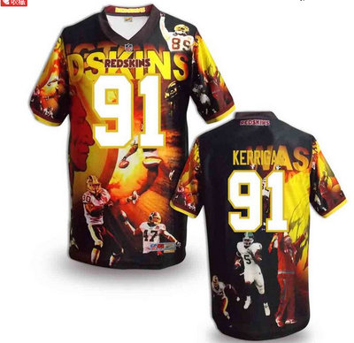 Washington Redskins#91 Kerrigan Valuable elite jeryseys (9)