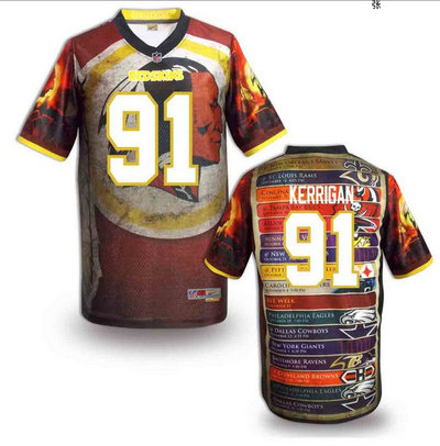 Washington Redskins#91 Kerrigan Valuable elite jeryseys (6)