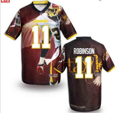 Washington Redskins#11 Robinson Valuable elite jeryseys (5)