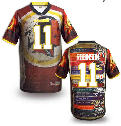 Washington Redskins#11 Robinson Valuable elite jeryseys (3)