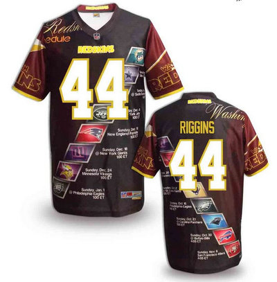 Washington Redskins#44 Riggins Valuable elite jeryseys (8)