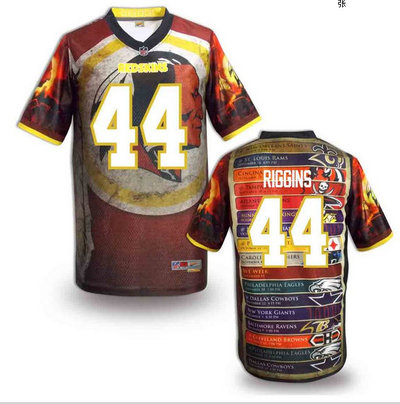 Washington Redskins#44 Riggins Valuable elite jeryseys (7)