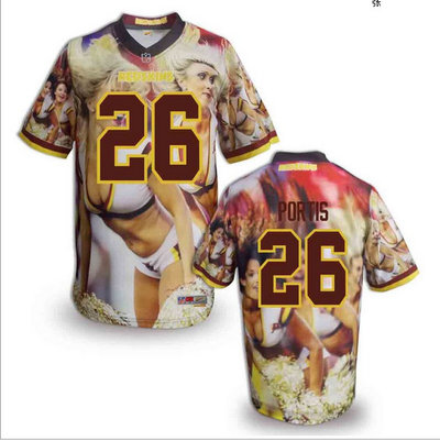 Washington Redskins#26 Portis Valuable elite jeryseys (14)