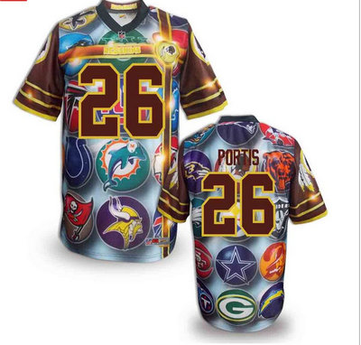 Washington Redskins#26 Portis Valuable elite jeryseys (13)