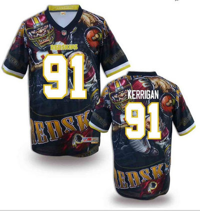 Washington Redskins#91 Kerrigan Valuable elite jeryseys Washington Redskins#91 Kerrigan Valuable elite jeryseys