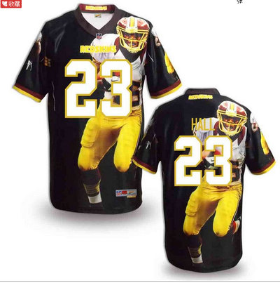 Washington Redskins#23 Hall Valuable elite jeryseys (4)