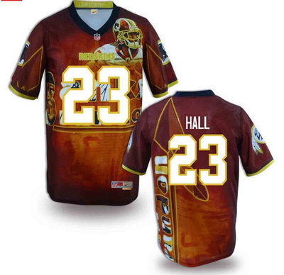 Washington Redskins#23 Hall Valuable elite jeryseys (2)