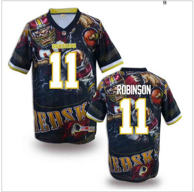 Washington Redskins#11 Robinson Valuable elite jeryseys