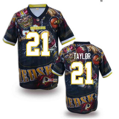 Washington Redskins#21 Taylor Valuable elite jeryseys