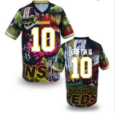 Washington Redskins#10 Griffin iii Valuable elite jeryseys