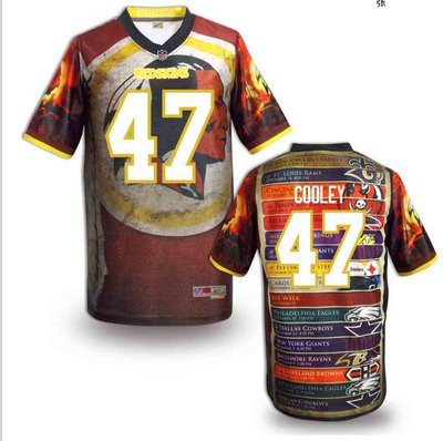 Washington Redskins#47 Cooley Valuable elite jeryseys (6)