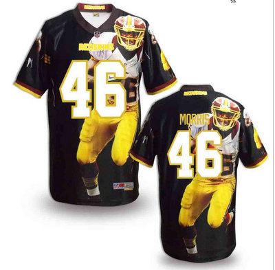 Washington Redskins#46 Morris Valuable elite jeryseys (8)