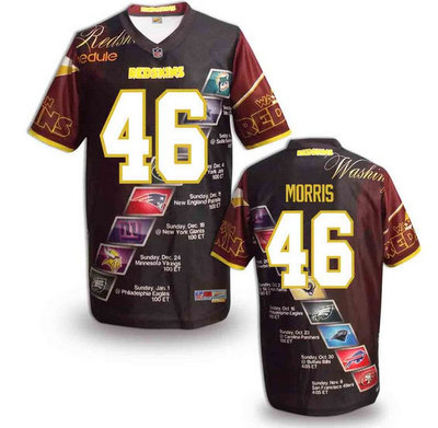Washington Redskins#46 Morris Valuable elite jeryseys (6)
