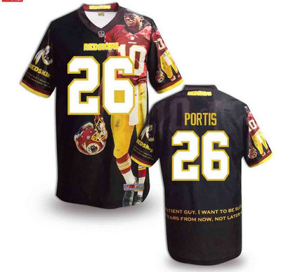 Washington Redskins#26 Portis Valuable elite jeryseys (9)