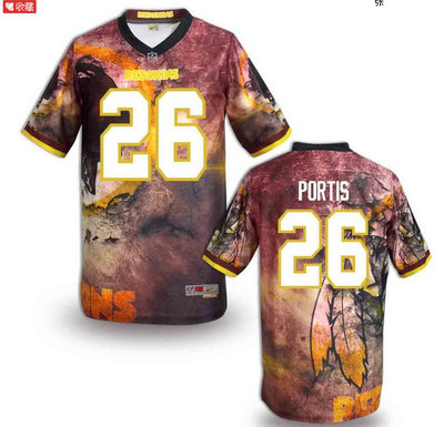 Washington Redskins#26 Portis Valuable elite jeryseys (6)