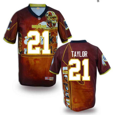 Washington Redskins#21 Taylor Valuable elite jeryseys (2)