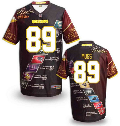 Washington Redskins#89 Moss Valuable elite jeryseys (9)