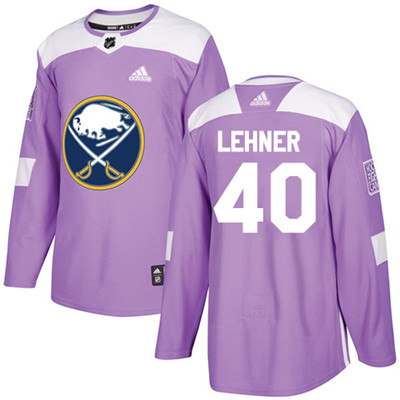 Adidas Sabres #40 Robin Lehner Purple Authentic Fights Cancer Youth Stitched NHL Jersey Adidas Sabres #40 Robin Lehner Purple Authentic Fights Cancer Youth Stitched NHL Jersey