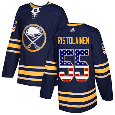 Adidas Sabres #55 Rasmus Ristolainen Navy Blue Home Authentic USA Flag Youth Stitched NHL Jersey Adidas Sabres #55 Rasmus Ristolainen Navy Blue Home Authentic USA Flag Youth Stitched NHL Jersey