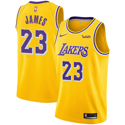 Nike Lakers #23 LeBron James Gold Women's NBA Swingman Icon Edition Jersey Nike Lakers #23 LeBron James Gold Women's NBA Swingman Icon Edition Jersey