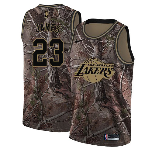 Nike Lakers #23 LeBron James Camo Women's NBA Swingman Realtree Collection Jersey Nike Lakers #23 LeBron James Camo Women's NBA Swingman Realtree Collection Jersey