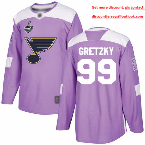 Blues #99 Wayne Gretzky Purple Authentic Fights Cancer Stanley Cup Final Bound Stitched Youth Hockey Jersey Blues #99 Wayne Gretzky Purple Authentic Fights Cancer Stanley Cup Final Bound Stitched Youth Hockey Jersey