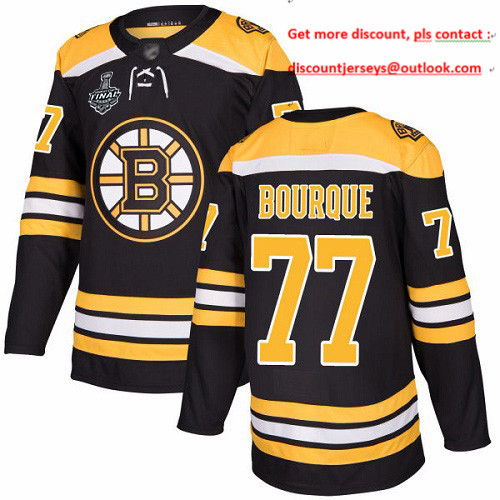 Bruins #77 Ray Bourque Black Home Authentic Stanley Cup Final Bound Youth Stitched Hockey Jersey