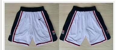 Dream Team USA Whtie NBA Shorts