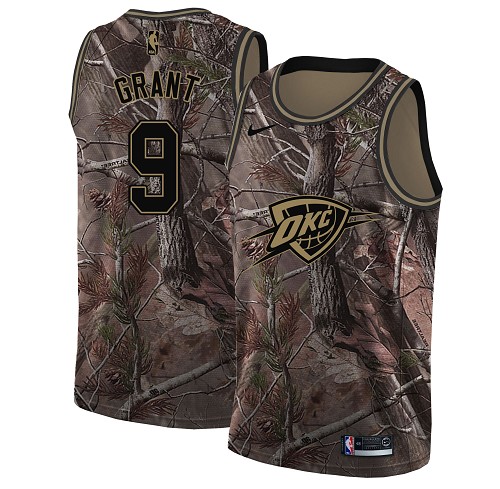 Nike Thunder #9 Jerami Grant Camo Women's NBA Swingman Realtree Collection Jersey Nike Thunder #9 Jerami Grant Camo Women's NBA Swingman Realtree Collection Jersey