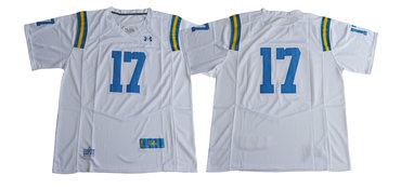 UCLA Bruins 17 Brett Hundley White College Football Jersey