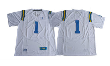 UCLA Bruins #1 White College Football Jersey