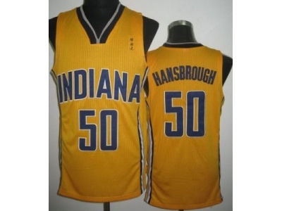 nba north carolina #50 tyler hansbrough yellow(revolution 30)